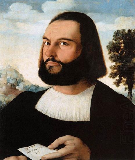 Jan van Scorel Portrait of a Man of Thirty-Two Years china oil painting image